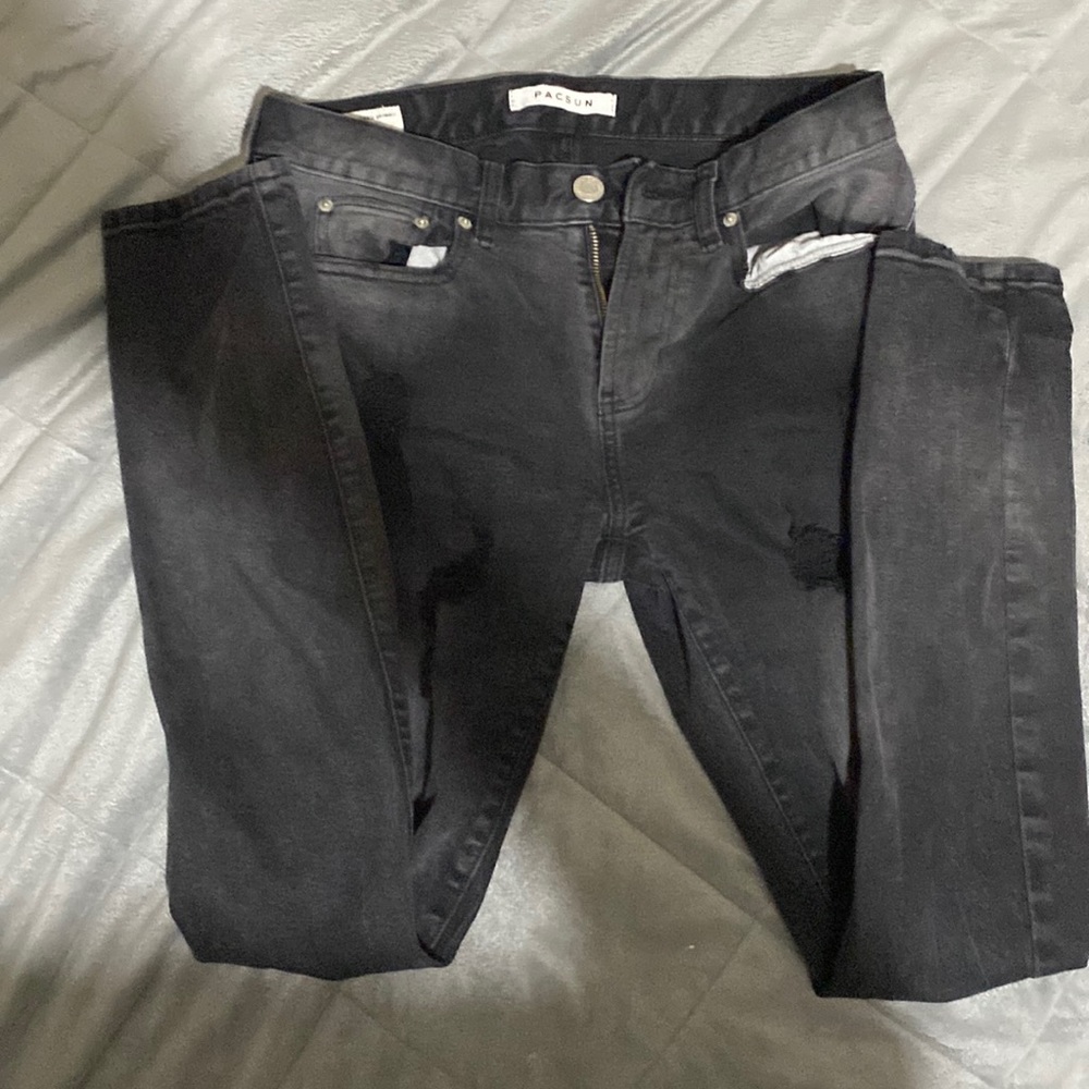 black PacSun jeans